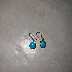 Ippolita teeny teardrop Turquoise Earrings